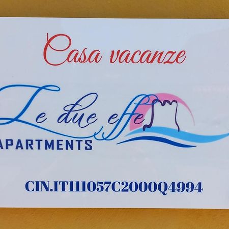 Apartament Le Due F Portoscuso Zewnętrze zdjęcie