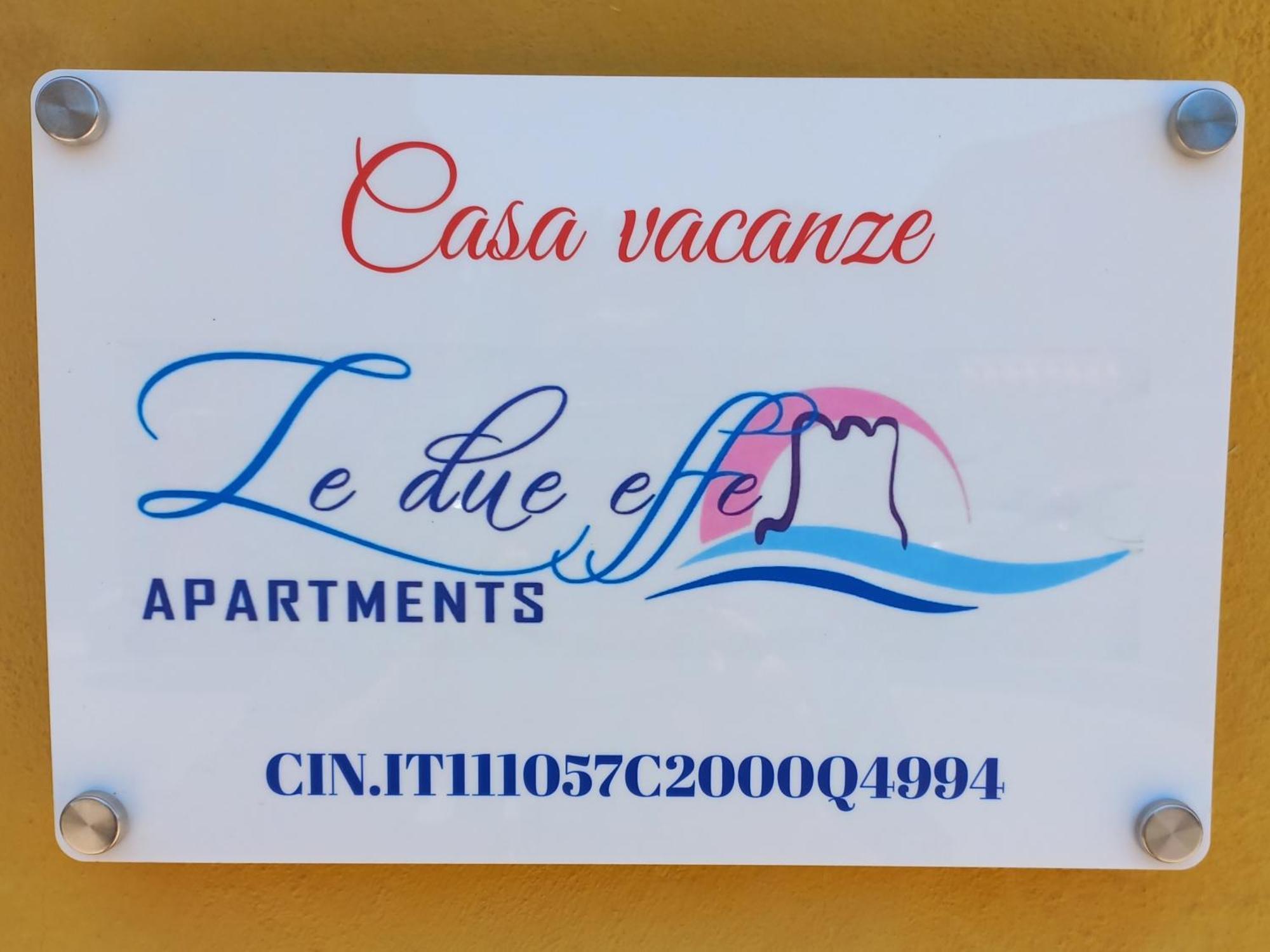 Apartament Le Due F Portoscuso Zewnętrze zdjęcie